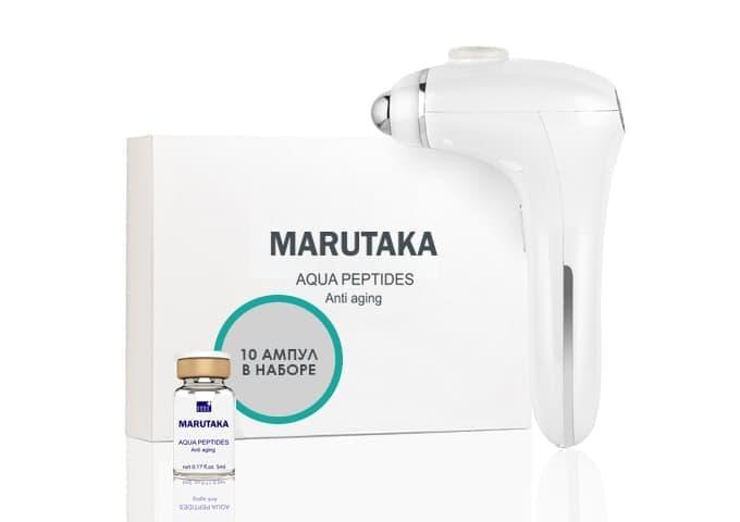Аппарат для лица «MARUTAKA LE» + Набор ампул для лица 10 шт. - фото 1 - id-p163151826