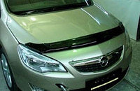 Дефлектор капота V-STAR Opel Astra J с 2009