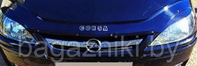 Дефлектор капота Vip tuning Opel Corsa C 2000-2007 - фото 2 - id-p163152133