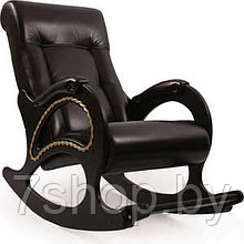 Кресло-качалка Импэкс Модель 44 каркас венге с лозой,обивка Орегон перламутр 120