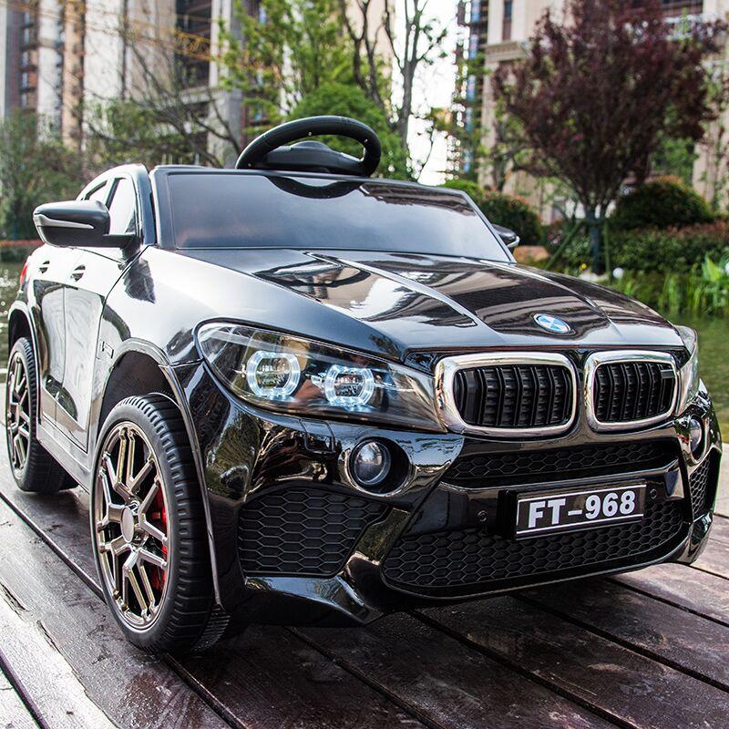 Электромобиль детский  Electric Toys BMW Х6 LUX 4x4 2021г  черный