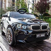 Электромобиль детский Electric Toys BMW Х6 LUX 4x4 2021г черный