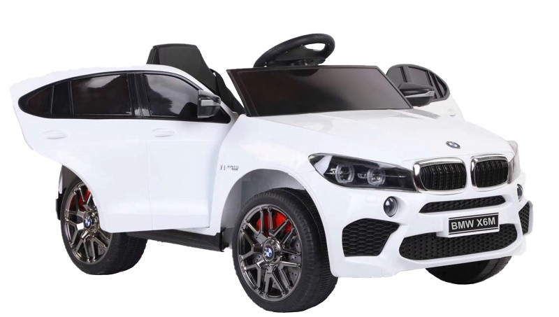 Электромобиль детский Electric Toys BMW Х6 LUX 4x4 2021г черный - фото 5 - id-p163180822