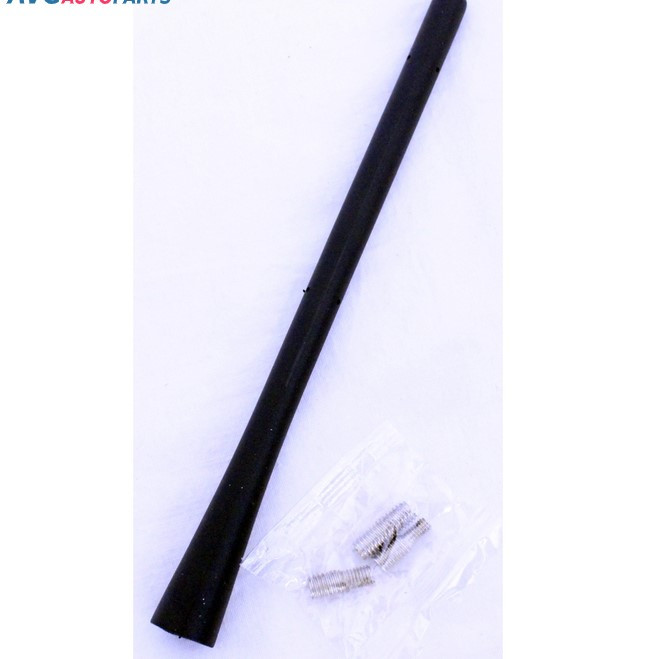 Антенный наконечник 17см толстый черный (5/6 мм) - фото 1 - id-p163211688