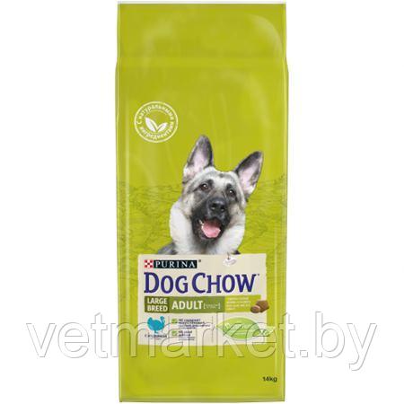 Dog Chow для собак крупных пород, индейка 1 кг (развес)