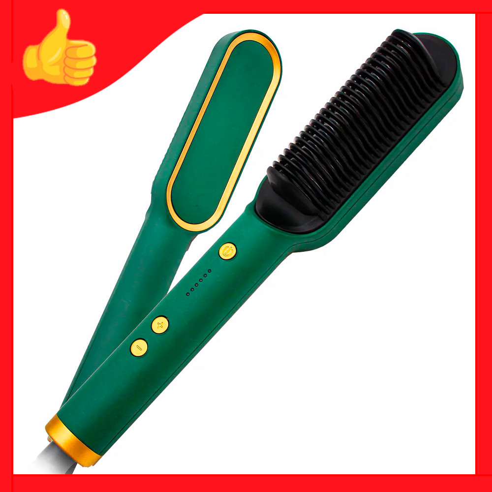 Электрическая расчёска для выпрямления волос Hair Straightener Straight comb - фото 1 - id-p163254520