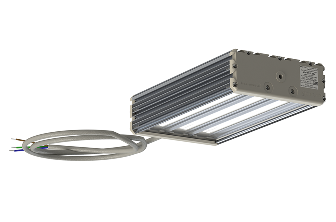 УСС-65 Д LED Светильник взрывозащищенный  потолочн. 4000К IP67 Ex2 ФОКУС USS00-065D0CDF02F06002