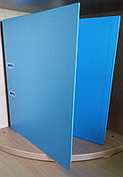 Папка-регистратор двухсторонняя А4, корешок - 75 мм, голубая
