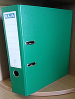 Папка-регистратор двухсторонняя А4, корешок - 75 мм, зелёная