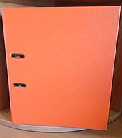 Папка-регистратор двухсторонняя А4, корешок - 75 мм, оранжевая