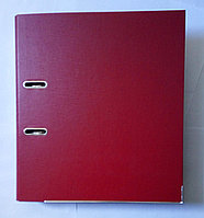Папка-регистратор двухсторонняя А4, корешок - 75 мм, цвет фуксия