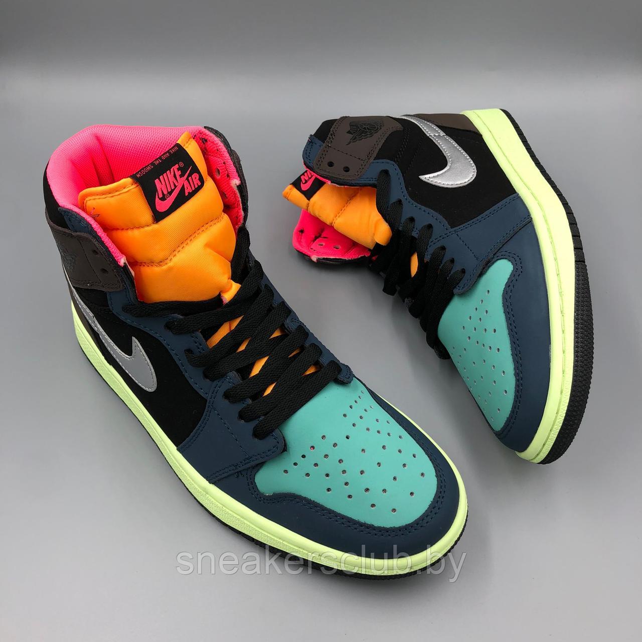 Кроссовки мужские демисезон Nike Jordan 1 Multi