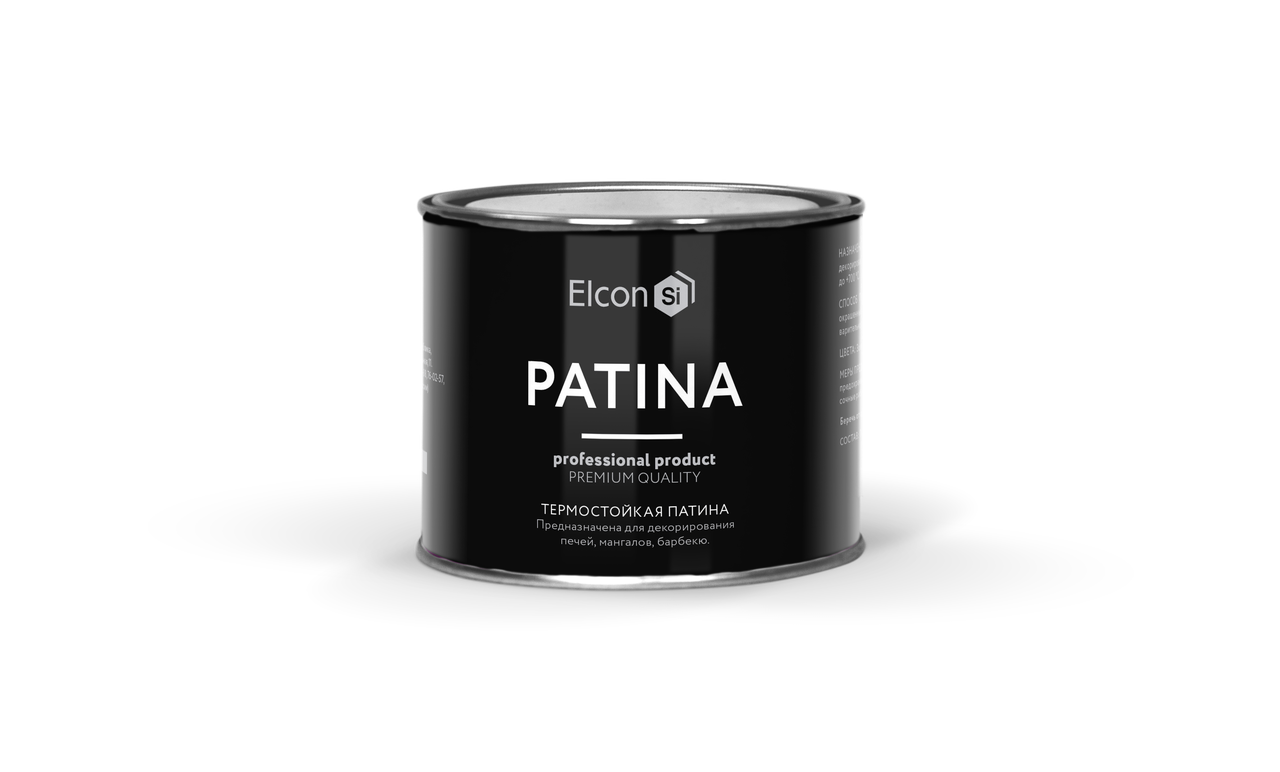 Декоративная патина Elcon Patina 0.2, Термостойкая серебро - фото 1 - id-p126418104