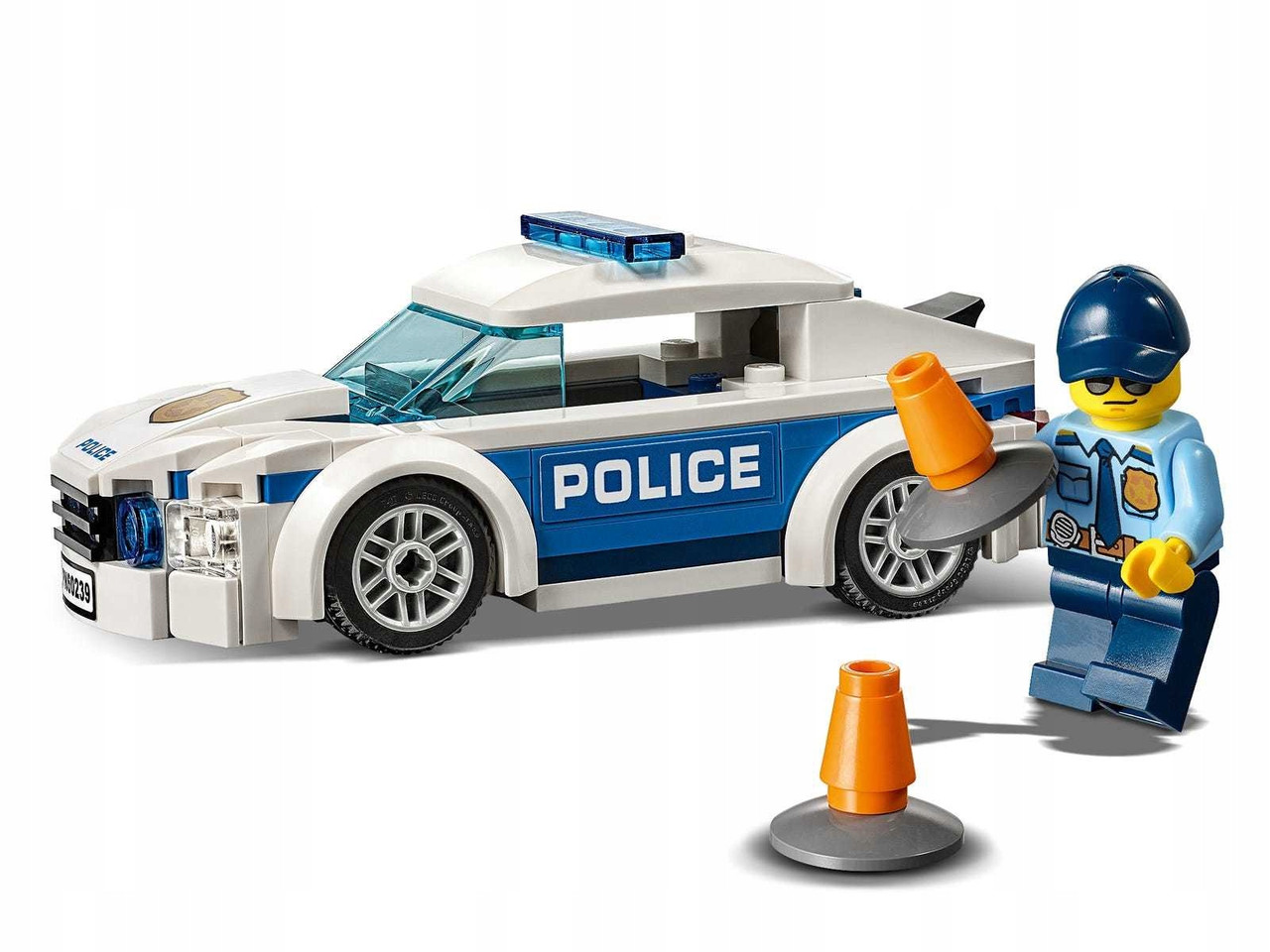 Конструктор LEGO City Original 60239 автомобиль полицейского патруля - фото 4 - id-p163296537