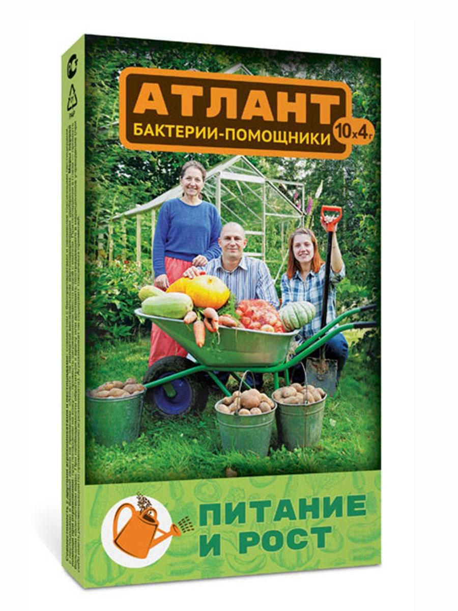 Атлант бактерии-помощники. ПИТАНИЕ И РОСТ, 10*4г - фото 1 - id-p163302136