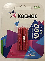 Аккумулятор Космос R03 1000 NI-MH mAh (Россия) ш.к.4607136516526