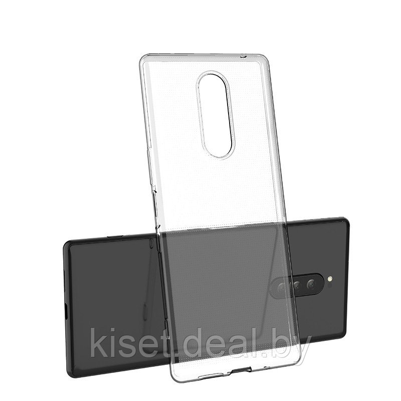 Силиконовый чехол KST UT для Sony Xperia XZ4 прозрачный