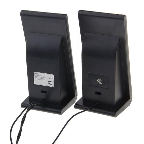 Акустическая система 2.0 DEFENDER SPK-170, 2х2Вт, USB, черные - фото 3 - id-p163070881