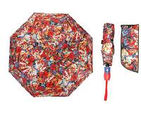Зонт автоматический, R=55см, разноцветный