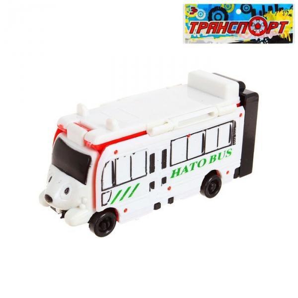 Машина-трансформер "Автобус", цвета МИКС - фото 2 - id-p163312748