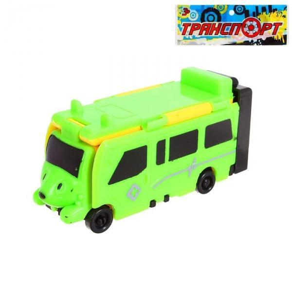 Машина-трансформер "Автобус", цвета МИКС - фото 4 - id-p163312748