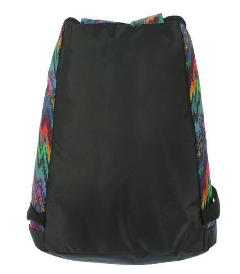 Рюкзак молодёжный на молнии "Радуга", 1 отдел, чёрный - фото 6 - id-p163312864