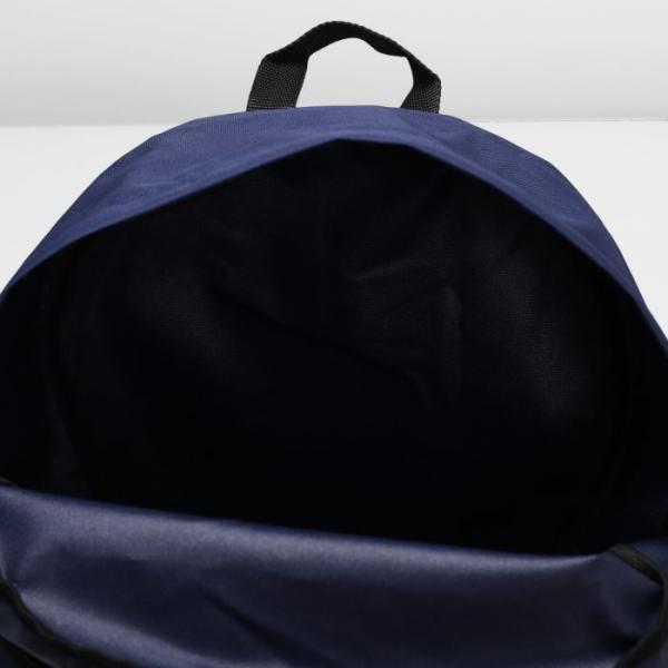 Рюкзак молодёжный на молнии, 1 отдел, наружный карман, цвет синий - фото 5 - id-p163312877