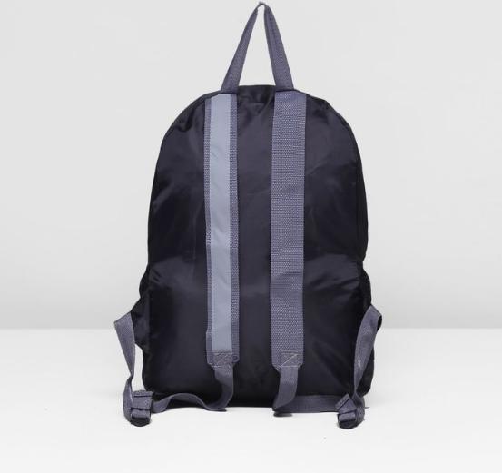 Рюкзак-трансформер на молнии, наружный карман, цвет чёрный - фото 3 - id-p163312889