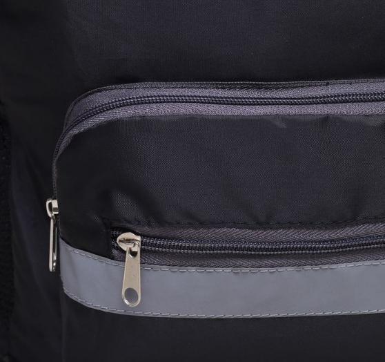 Рюкзак-трансформер на молнии, наружный карман, цвет чёрный - фото 4 - id-p163312889