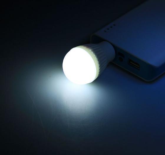 Светильник светодиодный Luazon, 5 ватт, в USB, микс - фото 2 - id-p163312892