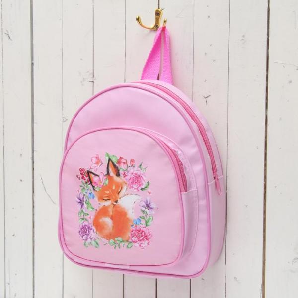Рюкзак детский "Лиса", цвет розовый - фото 2 - id-p163313037