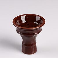 Чаша для кальяна керамика, классическая, 7.5х7.5х9
