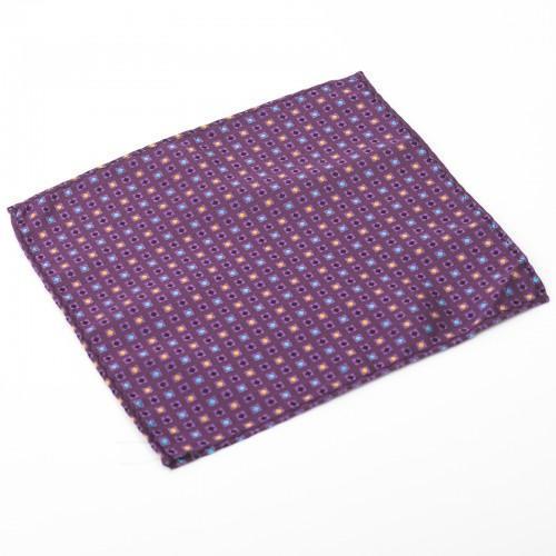 Набор детский: галстук-бабочка 10х5, платок 18х18, п/э, фиолетовый - фото 2 - id-p163313103