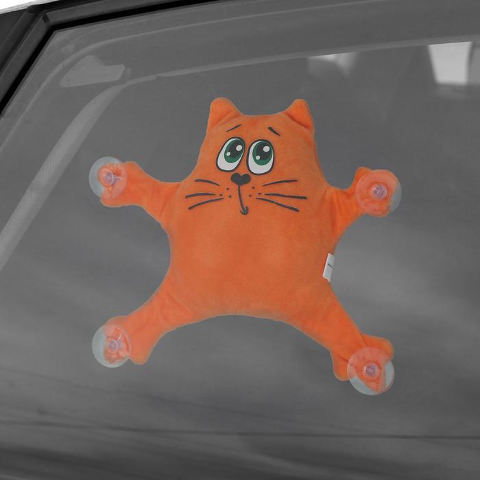 Автоигрушка на присосках «Котик», цвета МИКС - фото 1 - id-p163314101
