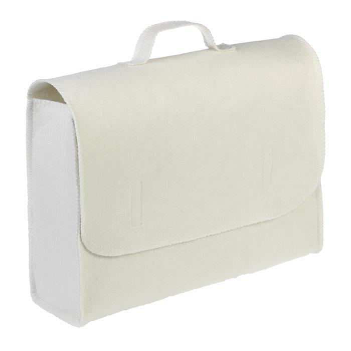 Набор банный портфель 5 предметов, белый, без вышивки, первый сорт - фото 3 - id-p163314129