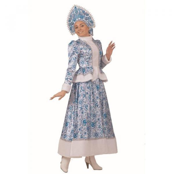 Карнавальный костюм «Снегурочка», размер 44-48, рост 165-176 см - фото 3 - id-p163313292