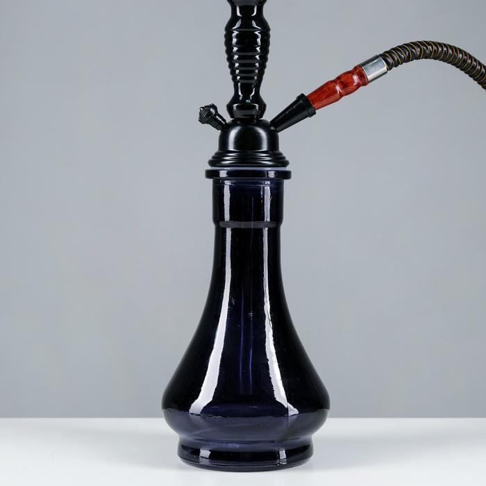 Кальян "Black Tower", 55 см, 1 трубка, черный - фото 2 - id-p163313399