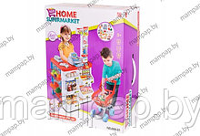 Игровой набор Супермаркет 668-01 с тележкой, набором продуктов, звук, свет