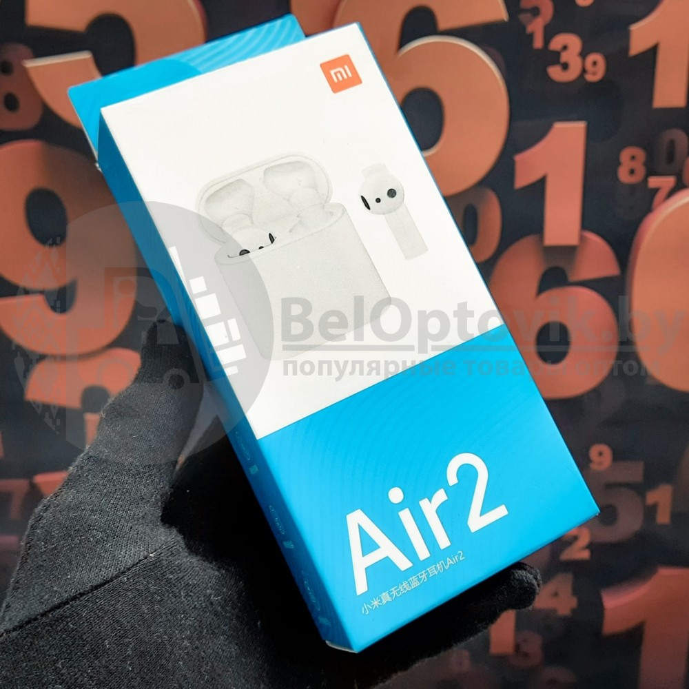 Беспроводные Bluetooth мини-наушники Mi Air 2 с зарядным кейсом - фото 6 - id-p153138936