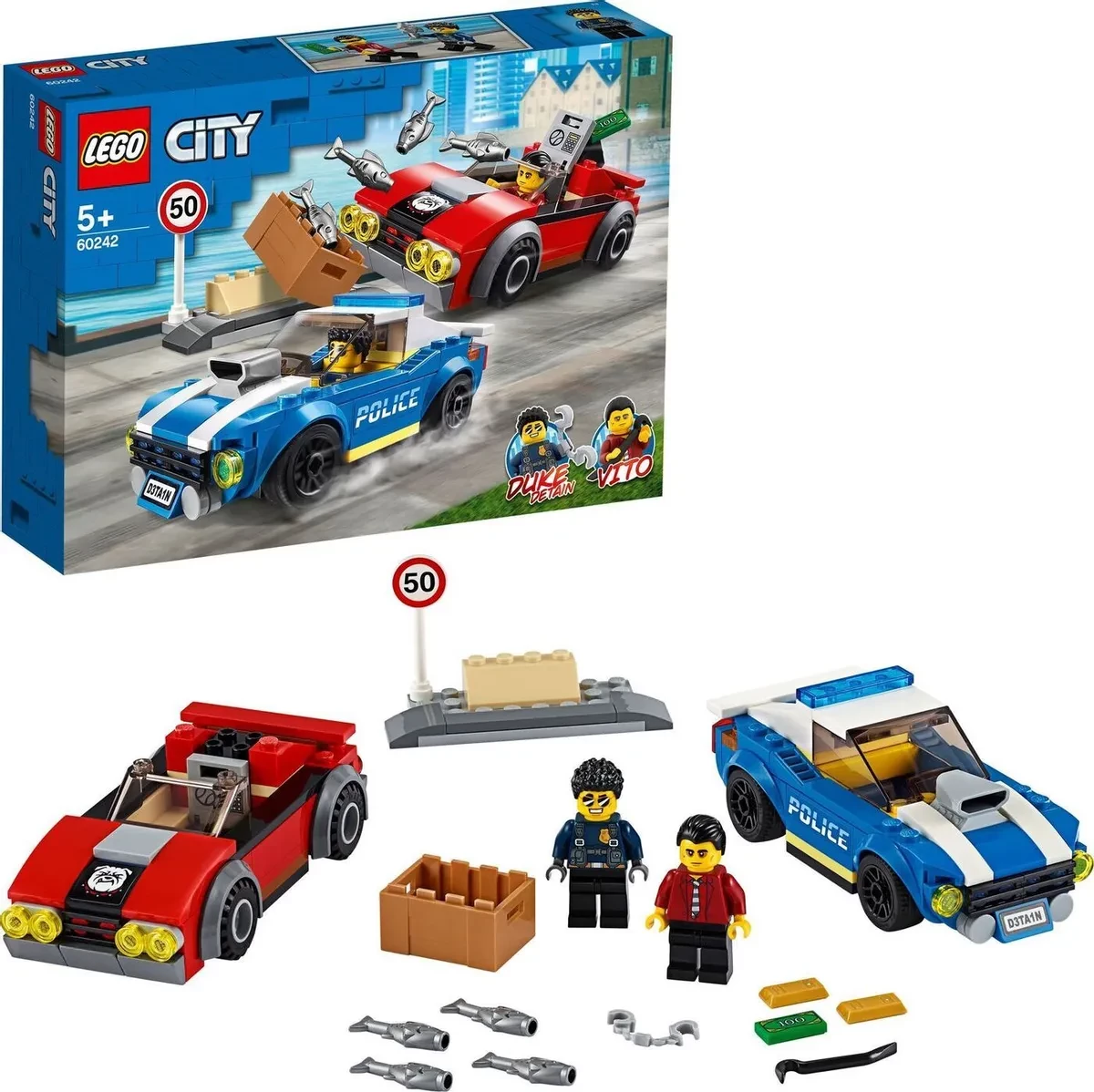 Конструктор LEGO Original "City Police" 60242 Арест на шоссе