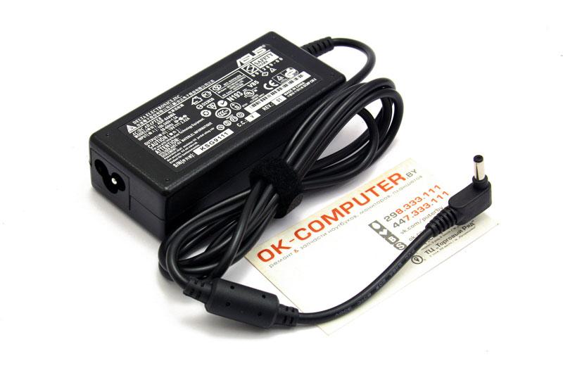 ASUS 19V 3.42A (65W) Штекер: 4.0*1.35 мм. Оригинальное зарядное устройство ноутбука