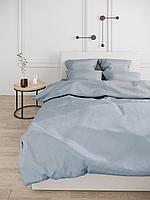Комплект постельного двуспальный Adelina наволочки 70х70 Светло-голубой