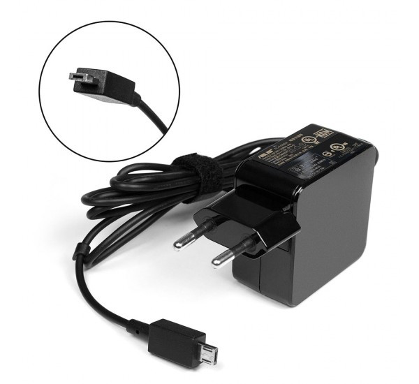 ASUS 33W (19V 1.75A). Штекер "Micro USB" (8.2x6.5x2.3). Зарядное для Asus Eee PC 700, 800, 900, 2G, 4G, 8G