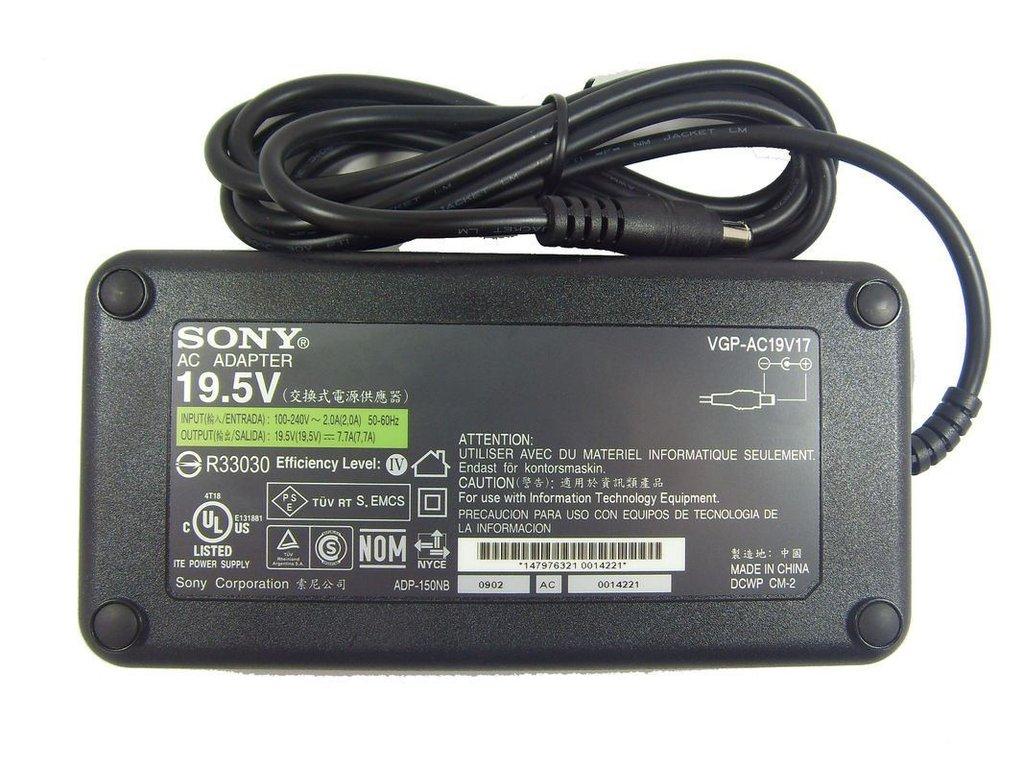 ЗУ SONY 19.5V 7.7A (150W) Штекер: 6.5x4.4 мм с иголкой. Оригинал