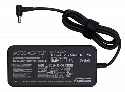 Блок питания Asus 6.0x3.7мм, 230W (19.5V, 11.8A) без сетевого кабеля ORG