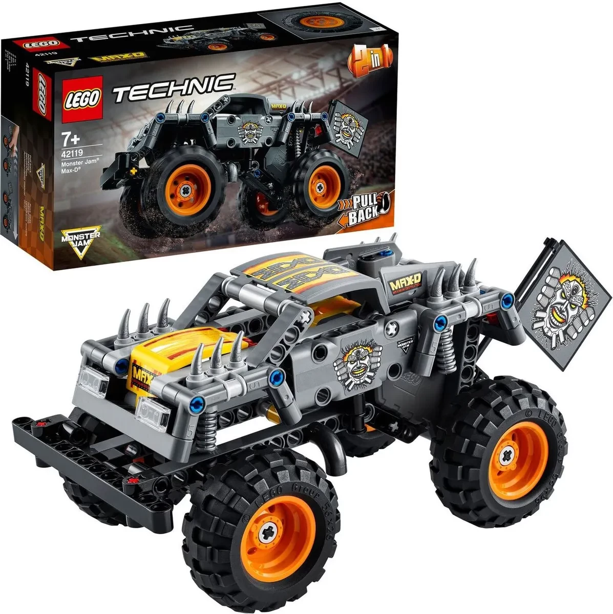 Конструктор Original LEGO "Technic" 42119 Monster Jam Max-D