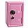 Копилка сейф с ключом Розовый, фото 4