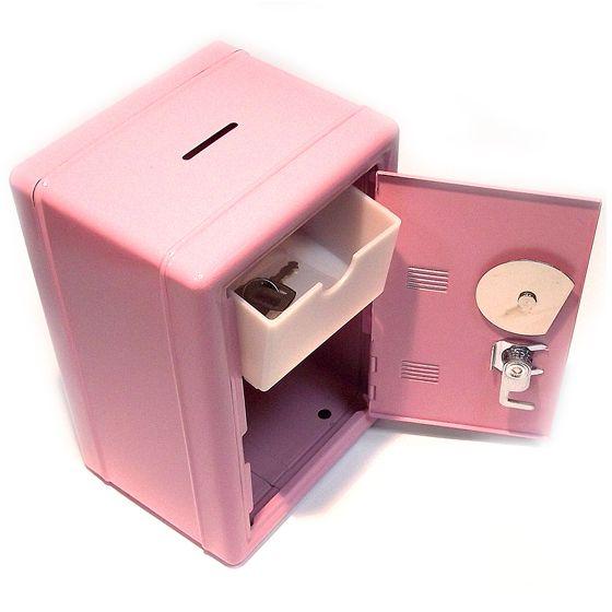 Копилка сейф с ключом Розовый - фото 6 - id-p163363030