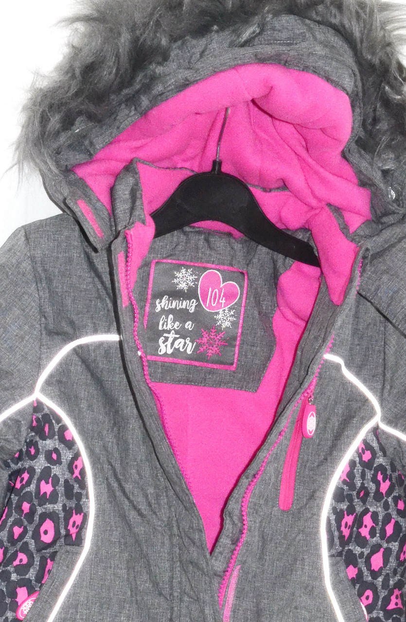 Куртка зимняя COOL CLUB лыжная на флисе на рост 104 см - фото 6 - id-p163365417