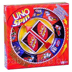 Настольная карточная игра Карты Уно UNO Spin колесо арт 0129Y